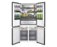 Lodówka MPM 503-SSI-13/D Multidoor Slot-In No Frost 190,2cm Czarne Szkło Do Obudowy 505L - 1502630 - zdjęcie 4